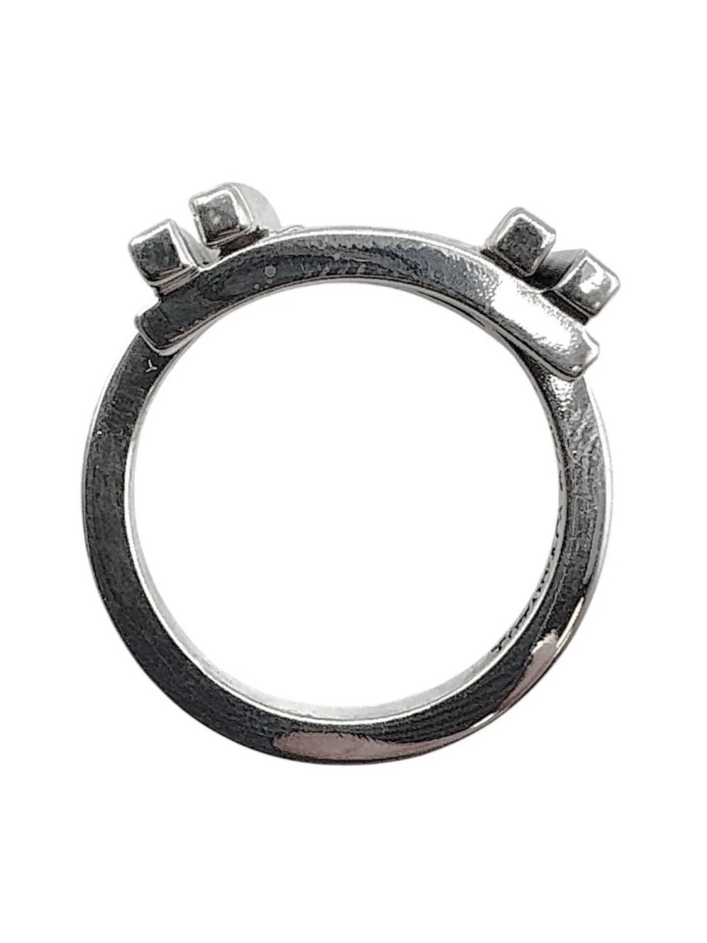 Tiffany & Co Frank Gehry Sterling Silver 925 Axis Ring Size 6, 3.3 dwt - Picture 4 of 5